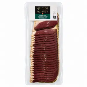 Magret de canard fumé tranché 90 g