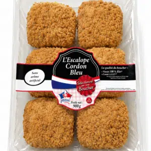 6 Escalopes Cordon Bleu au comté A.O.P