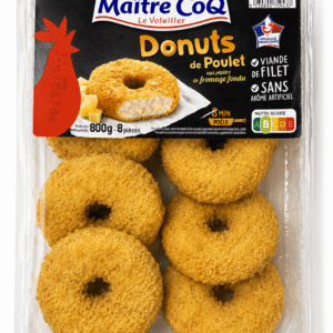 Donuts de poulet aux pépites de fromage fondu 800g