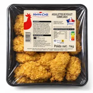 Aiguillettes de poulet cornflakes 1kg