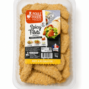 Filet de poulet pané épicé 1kg