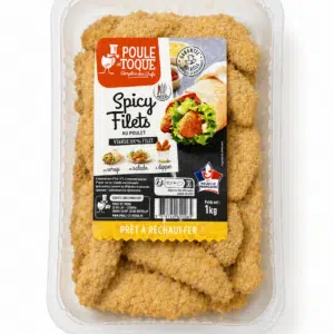 Filet de poulet pané épicé 1kg