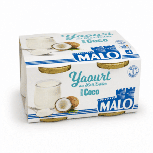 Yaourt noix de coco  MALO X4
