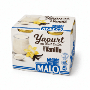Yaourt vanille  MALO X4
