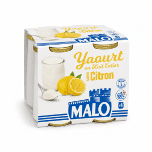 Yaourt au citron  MALO X4
