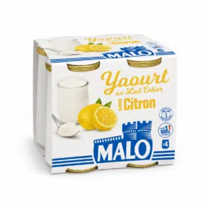Yaourt au citron  MALO X4