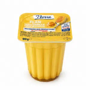FLAN SAVEUR VANILLE X4