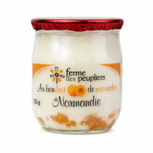 Yaourt aux abricots ferme des peupliers X2
