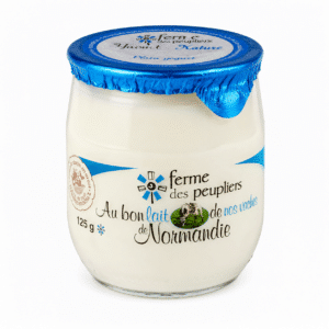 Yaourt nature Ferme des peupliers X2