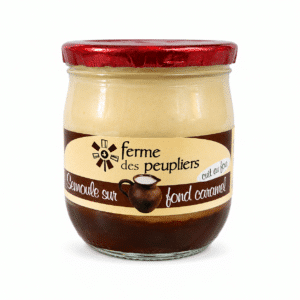 Semoule sur fond caramel  Ferme des peupliers