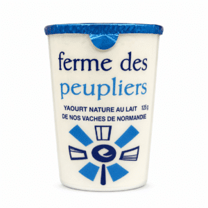 Yaourt nature Ferme des Peupliers  X4