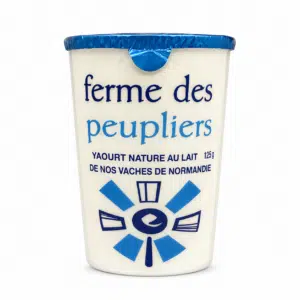 Yaourt nature Ferme des Peupliers X4