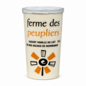 Yaourt à la vanille Ferme des peupliers X4