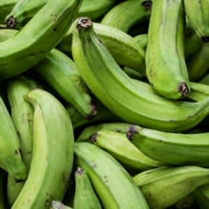 Banane plantain verte