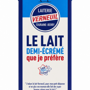 Lait demi-écrémé Verneuil 1L