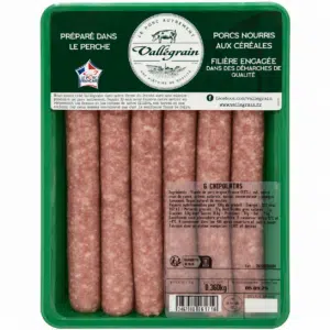 Chipolatas nature x6
