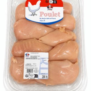 Filet de poulet jaune environ 2,6 KG