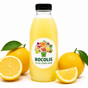 Jus de citron jaune