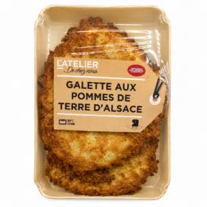 Galette aux pommes de terre d'Alsace