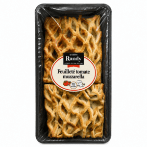 Feuilleté tomates mozzarella MAISON RANDY