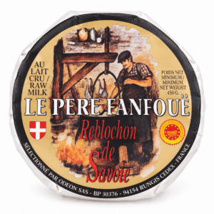 Reblochon Le Père Fanfoué aulait cru 450g