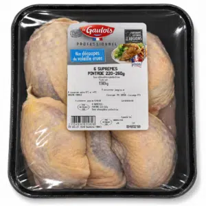 6 Suprêmes de Pintade environ 1,5kg