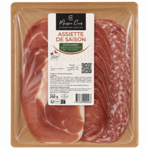 Charcuteries assiette de saison 200g