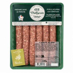 Chipolatas aux herbes x6