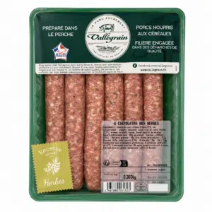 Chipolatas aux herbes x6