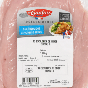 10 escalopes de Dinde environ 1,4kg