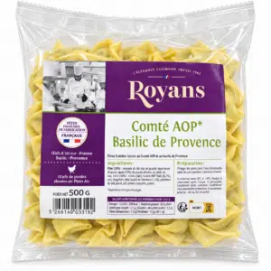 Pâtes fraîches comté AOP basilic de Provence 500g