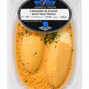 2 quenelles de Brochet sauce façon Nantua 400g