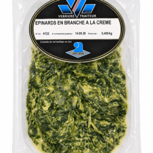 Epinards en branche à la crème 400g