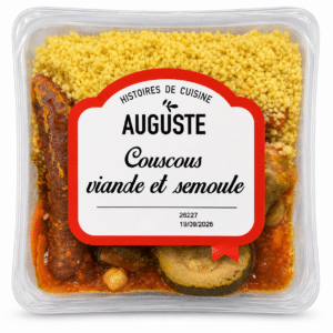 Couscous viande et semoule 1 à 2 personne