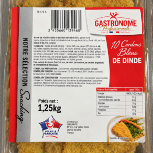 10 Cordons Bleus de dinde