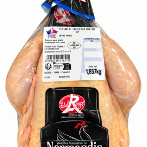 Poulet fermier jaune Label Rouge environ 1,8kg