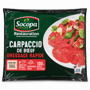 Carpaccio de Boeuf 4 assiettes 300g