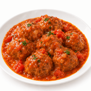 Boulettes au bœuf à la Milanaise pour 2 personnes