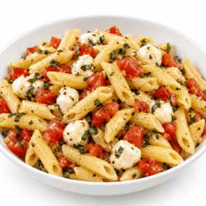 Salade de mini pennes tomates mozzarella et basilic 500g