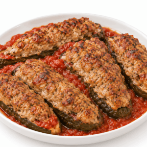 Courgettes farcies pour 2 personnes