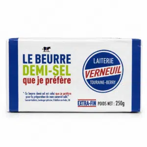 Beurre demi sel VERNEUIL 250g