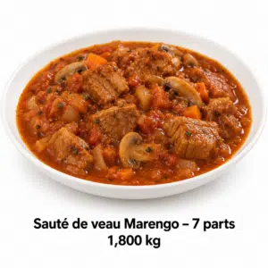 Sauté de veau Marengo 7 parts 1,8kg