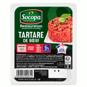Tartare de bœuf 180g