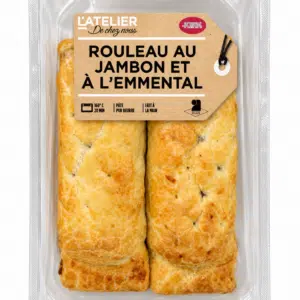 Rouleau au jambon et à l'emmental X2